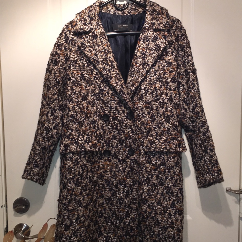 Zara Basic Collection Coat - image 1